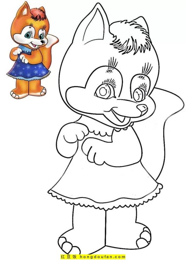 幼儿涂色的简单图片春天，幼儿涂色的简单图片春天的画！